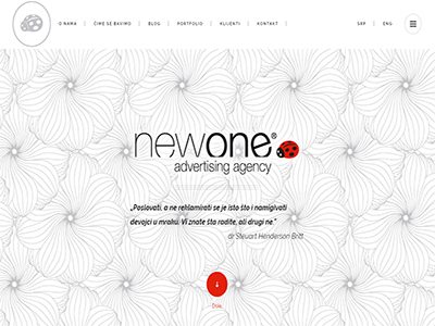 New One Web site